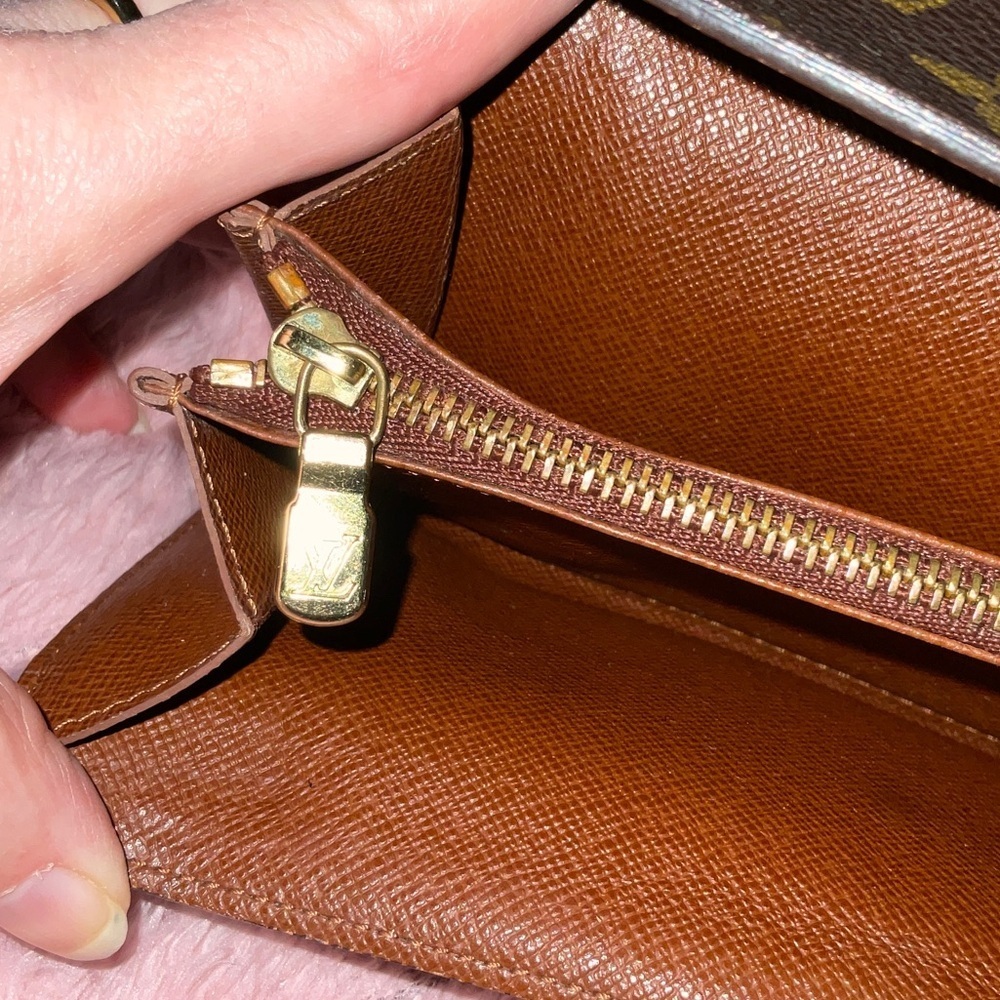Louis Vuitton Brown Monogram Wallet - Picture 9 of 14